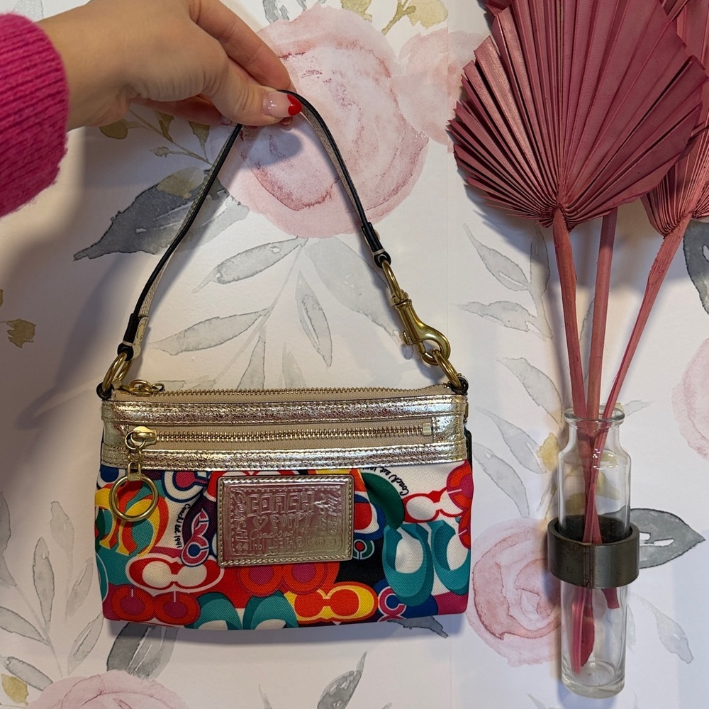 Coach Poppy Edition Handbag-Graffiti